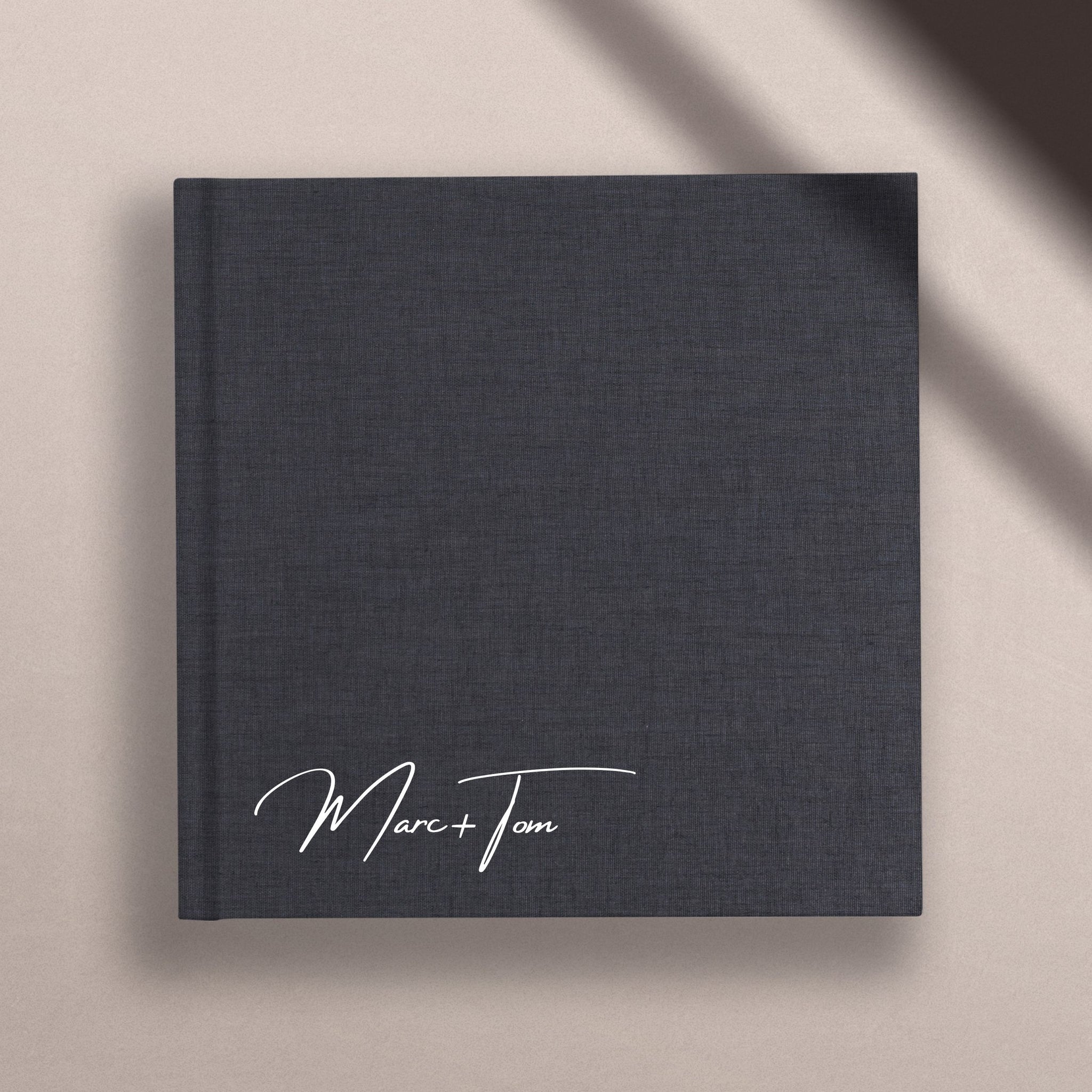 Linen Wedding Album | Marc